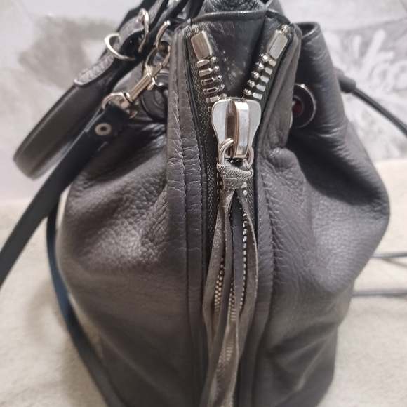 COPY - Balenciaga Papier Plate Bucket Satchel Shoulder Handbag - Picture 5 of 9